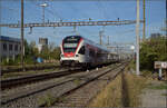 RABe 521 023 'Ajoie' in Pratteln.