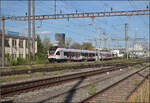 RABe 521 020 'Porrentruy' in Pratteln. August 2026.