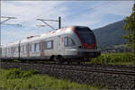 RABe 522 204 und RABe 523 054 bei Altreu. September 2026. 