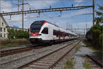 0-523-rabe-523-flirt-ch/893778/rabe-523-059-in-pratteln-august RABe 523 059 in Pratteln. August 2025.