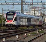 RABe 523 006 in Pratteln. August 2026.
