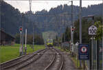 Dampftage Huttwil 2024 mit Diesel, Elektro und Dampfgiganten.

Nina RABe 525 010 in Gettnau. Oktober 2024.