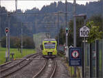 Dampftage Huttwil 2024 mit Diesel, Elektro und Dampfgiganten.

Nina RABe 525 010 in Gettnau. Oktober 2024.