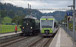 Dampftage Huttwil 2024 mit Diesel, Elektro und Dampfgiganten.