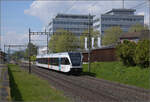 RABe 526 261, ehemals RM in Erlen. April 2024.