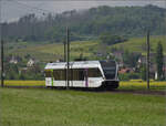 RABe 526 732 auf dem Weg nach Erzingen.