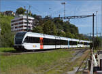 150 Jahre Tsstalbahn.

Der Regelverkehr mit RABe 526 775 und RABe 526 766 in Bauma. September 2025.