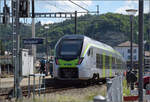 RABe 528 219 in Burgdorf. Mai 2025.