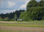 RABe 535 122 'Steffisburg' auf dem Weg nach Ramsei. Sumiswald, Mai 2025.