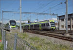 RABe 535 120 in Burgdorf. Mai 2025