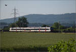 RBDe 560 286 bei Hendschiken, Juni 2025.