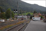Jurabahn vor der Generalsanierung im Abschnitt Sanceboz-Sombeval – Moutier.