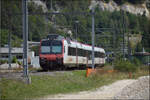Jurabahn vor der Generalsanierung im Abschnitt Sanceboz-Sombeval – Moutier.