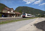Jurabahn vor der Generalsanierung im Abschnitt Sanceboz-Sombeval – Moutier.