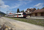 Jurabahn vor der Generalsanierung im Abschnitt Sanceboz-Sombeval – Moutier.