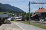 Jurabahn vor der Generalsanierung im Abschnitt Sanceboz-Sombeval – Moutier.