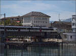 RBDe 560 226 auf der Aarebr�cke in Solothurn.