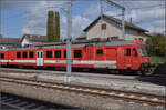 NPZ RBDe 567 182 'La Vendeline' ist seit dem Fahrplanwechsel Dezember 2025 leider arbeitslos, sieht aber immer noch sehr gepflegt aus.