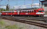 150 Jahre Emmentalbahn.

RABe 566 222 der RM in Burgdorf. Mai 2025.