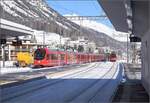 ABe 4/16 3157 und ABe 4/16 3111 auf dem Weg nach Landquart.