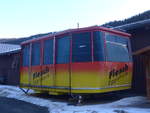 (214'135) - Luftseilbahn Fiesch-Eggishorn - Nr. 6 - am 9. Februar 2020 beim Bahnhof Fiesch