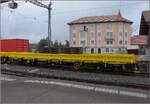 Nigelnagelneuer 4-achsiger Flachwagen X 863 der CJ.