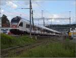 RABe 523 067 und RABe 523 070 nach Sursee in Emmenbrücke.