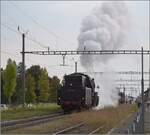 Uferdampffahrten mit Aushilfslok 23 058.