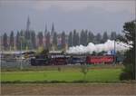 Uferdampffahrten mit Aushilfslok 23 058.