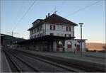 013-17/771121/bahnhof-les-hauts-genevys-februar-2022 Bahnhof Les Hauts-Genevys. Februar 2022.