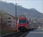 DPZ mit Re 450 070 (SZU Re 552) in Sihlau.