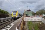 1462 012 und 1462 009 im Umbauchaos in Müllheim.