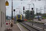 1462 012 und 1462 009 im Umbauchaos in Müllheim.