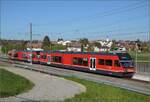 Auf der Biel-Täuffelen-Ins Bahn.