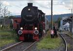 Schienenverkehr am Schienerberg.

Noch was f�rs Familienalbum mit 52 7596. Ramsen, Oktober 2022.