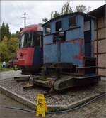 Den Schweizer Bahnen zum 175. Geburtstag.

Dampftage Koblenz, vor der Festhütte steht noch ein Breuer Traktor und der Torso der letzten Mirage. Oktober 2022.