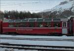 Bernina-Express. 

Bps 2512 in St. Moritz. Januar 2023.