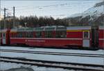 Bernina-Express. 

Ap 1305 in St. Moritz. Januar 2023.