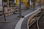 Baustelle in Murgenthal.

Blind für Sinn und Zweck von Blindenleitstreifen war hier der Bauleiter. Januar 2023.