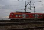 Quietschie 425 305 auf der Fahrt nach Lindau Hbf.