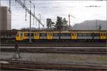 017/805472/class-555-in-st-margrethen-555 Class 555 in St. Margrethen. 555 002 wurde gerade vom Ex-TPF-Triebzug RBDe 567 174 nach St. Margrethen gebracht. Februar 2023.