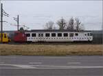 berraschend kam der Ex-TPF Stadler-Triebwagen mit einer berfhrungsfahrt.