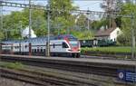 RABe 511 103 und  RABe 511 023 in Rheinfelden AG.