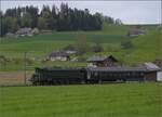 Rundfahrt vom Bodensee durchs Emmental mit 23 058 und Ae 4/7 11022.