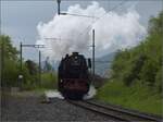 Rundfahrt vom Bodensee durchs Emmental mit 23 058 und Ae 4/7 11022.