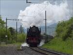 Rundfahrt vom Bodensee durchs Emmental mit 23 058 und Ae 4/7 11022.