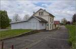 Der ehemalige Bahnhof Werentzhouse an der Strecke von Altkirch nach Pfirt (heute Ferrette).