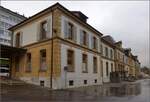 Das Empfangsgebude des Bahnhof Le Locle.