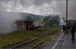 Als wäre Dampftag oder Bahnhofsfest in Etzwilen.