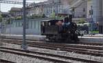 068-24/819318/oeffentlicher-fahrtag-auf-der-emmentalbahndie-bsb Öffentlicher Fahrtag auf der Emmentalbahn.

Die BSB Ed 3/4 51 beim Wasserfasssen in Huttwil. Juli 2023.